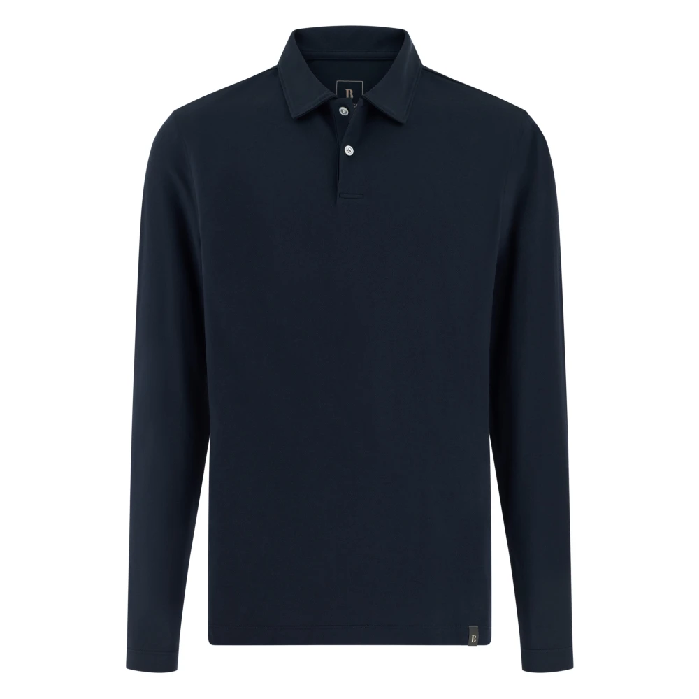 Boggi Milano Uomo Blu - Polo B Tech B High-Performance In Piqué - Tops - L