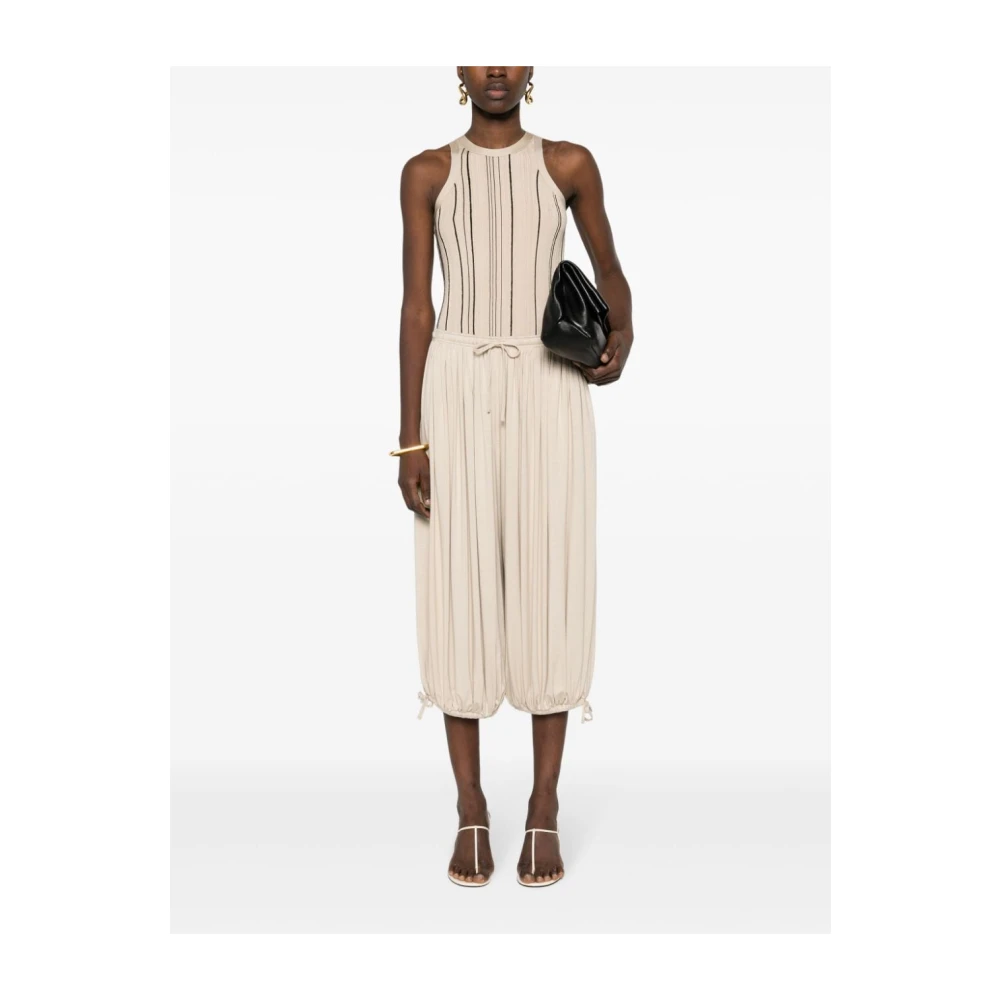 TotêMe Vlecht Tank Top Beige Dames