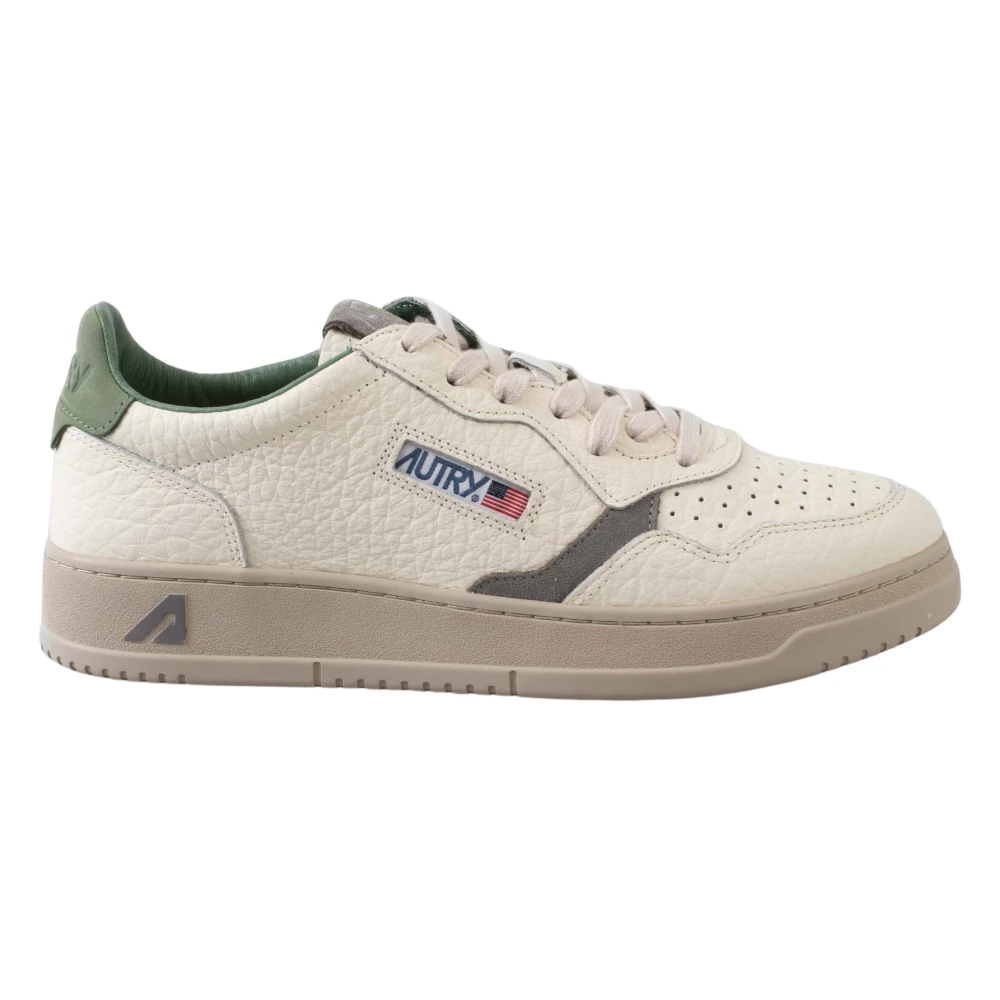 Autry Medalist Low Aulm Ne16 Heren Schoenen Wit