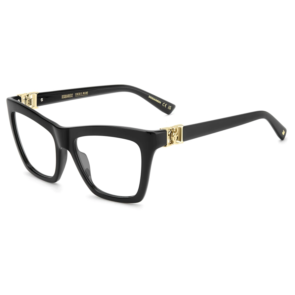 Dsquared2 Women's Black Glasses, 54 Mm, 0208 Optical Frame