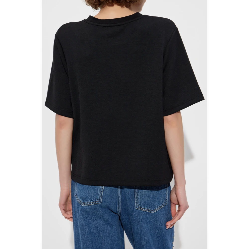 AllSaints T-shirt Lini Black Dames
