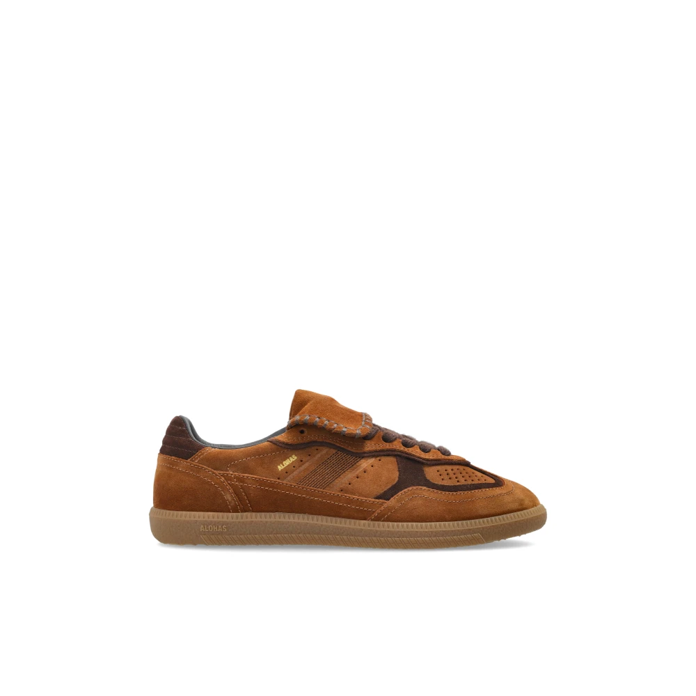Alohas Sneakers, Female, 5 Uk, Tb.490 Club Suede Trainers Brown
