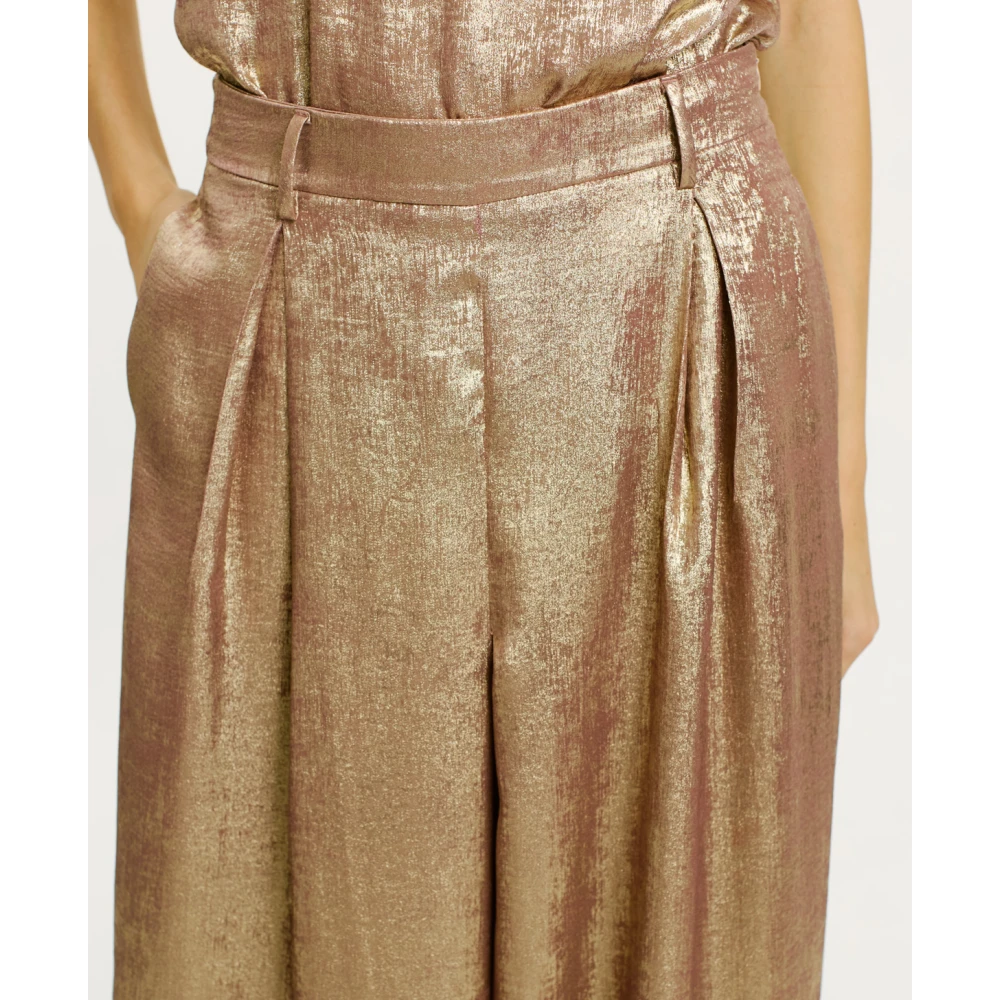 Momoni Stijlvolle Broek Purple Dames