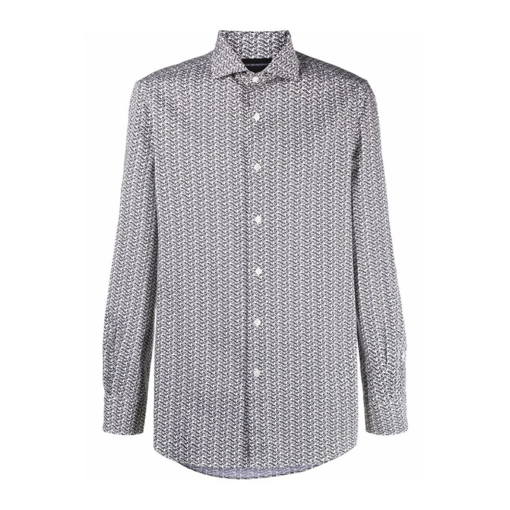 Emporio Armani Men's Beige Casual Shirts 3L1c861nb3zf141 - Casual Shirts - L - Shirts