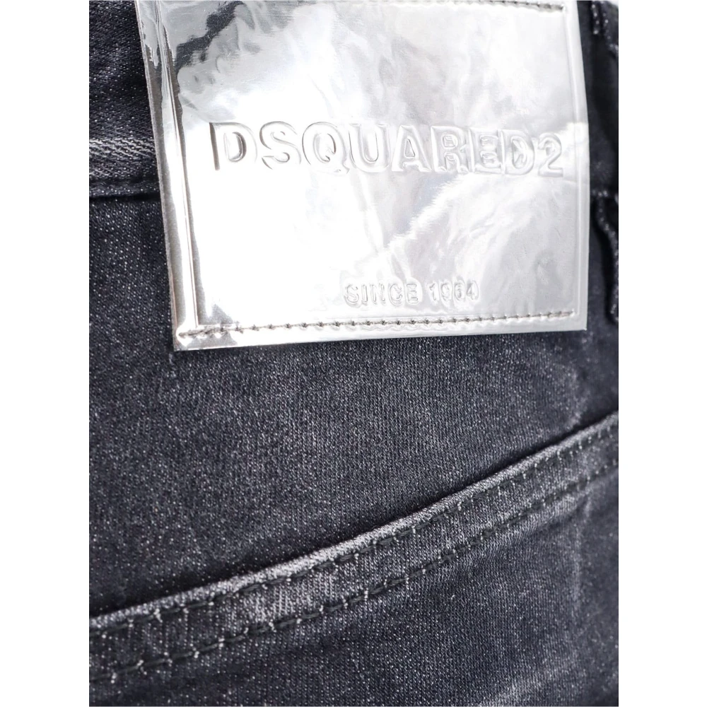 Dsquared2 Zwarte Jeans voor Heren Black Heren