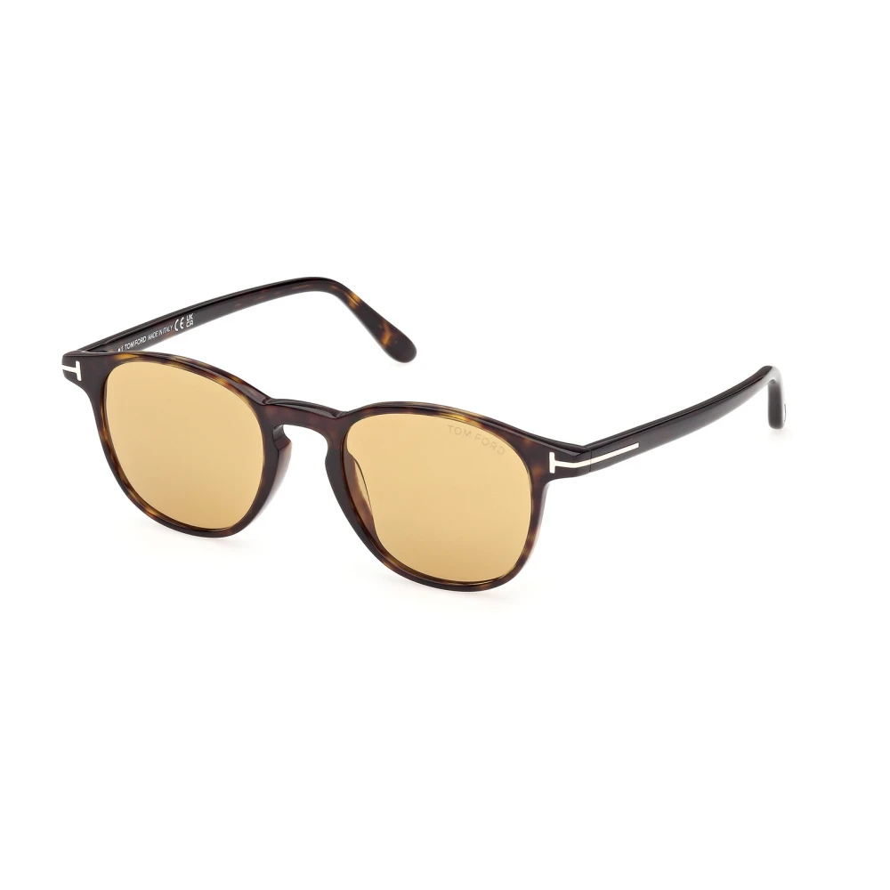 Tom Ford Brown Sunglasses, Male, 50 Mm, Ft1302 52E Sunglasses