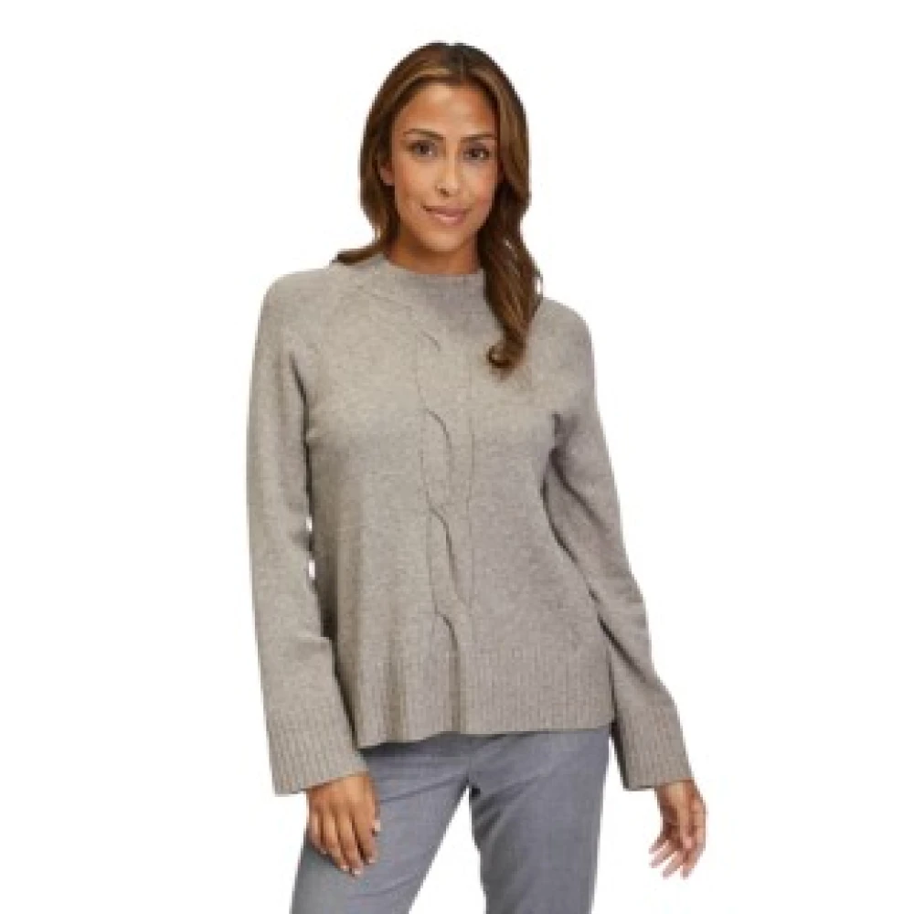 Betty Barclay Stijlvolle Pullover Sweater Gray Dames