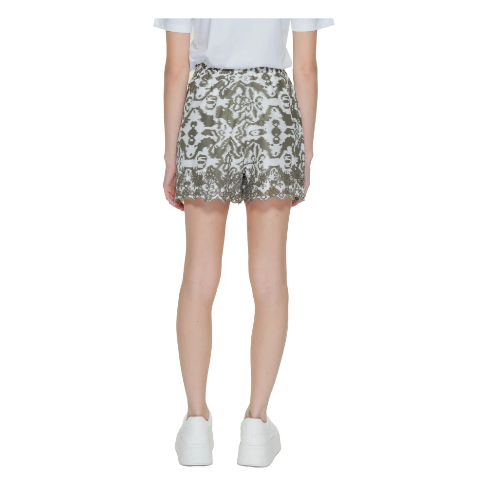 Only Zomer Geborduurde Shorts Multicolor Dames