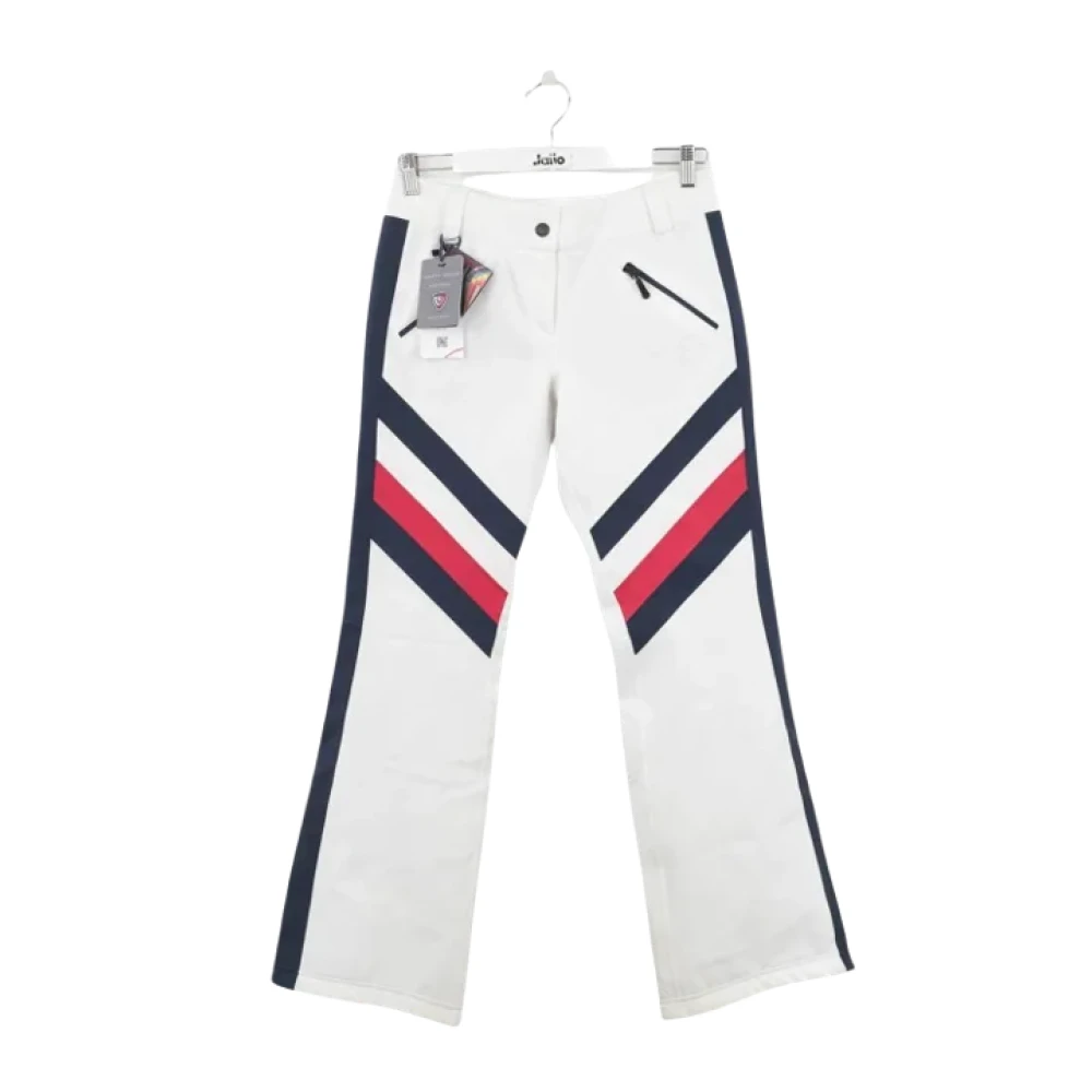 Tommy Hilfiger Pre-owned Polyester bottoms White Dames