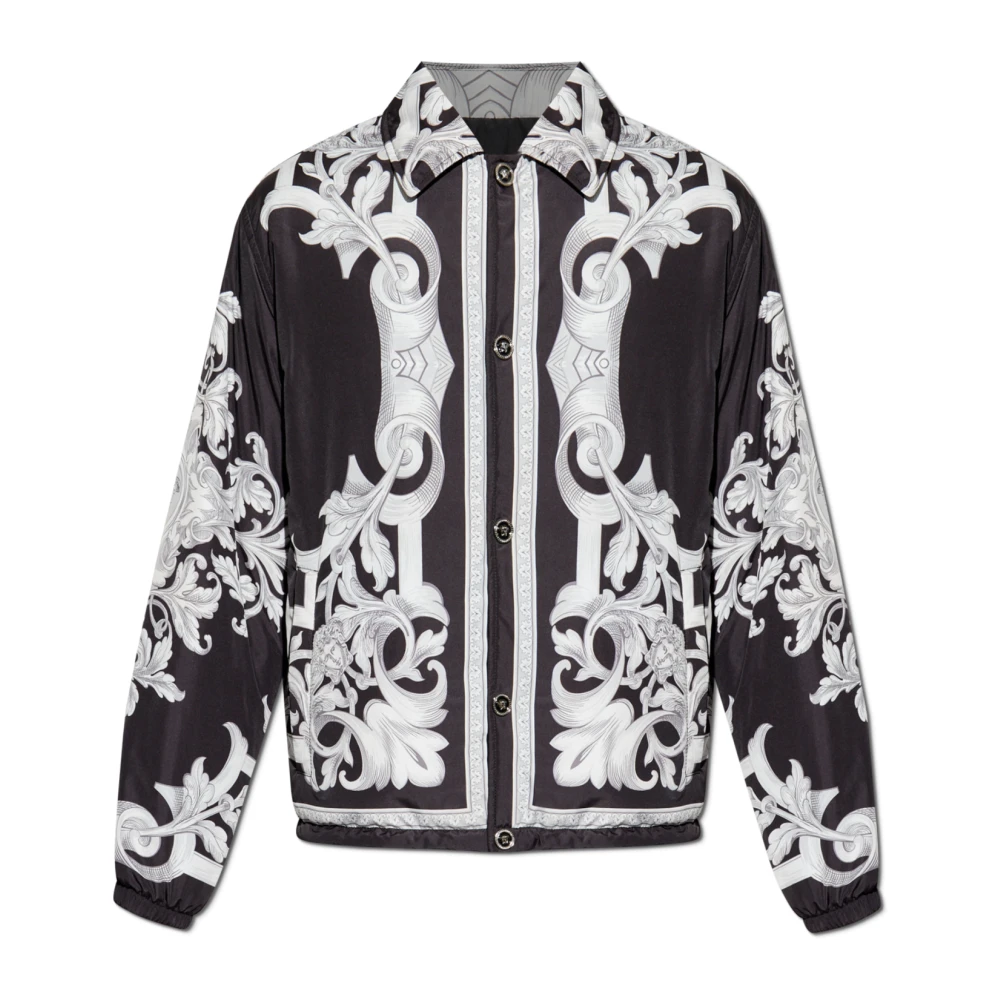 Versace Herren Schwarz Jacken, K, Xlgröße: