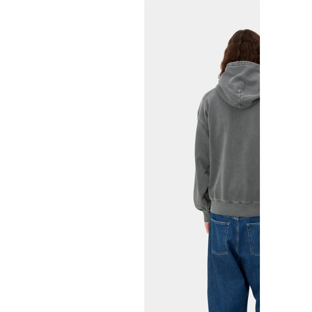 Carhartt WIP Ballon Fit Hoodie Gray Heren