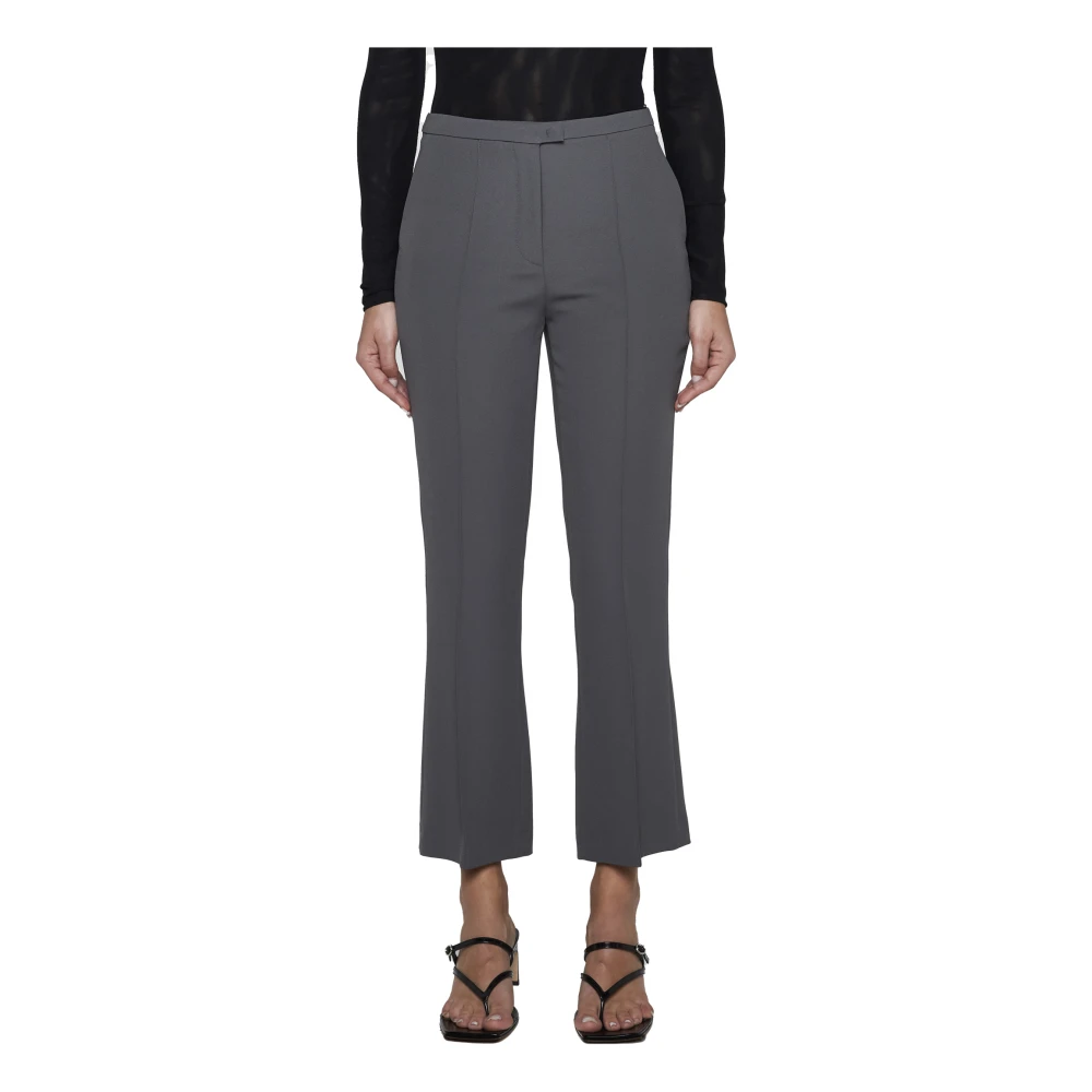 Blanca Vita Elegante Broek met Strik Detail Gray Dames