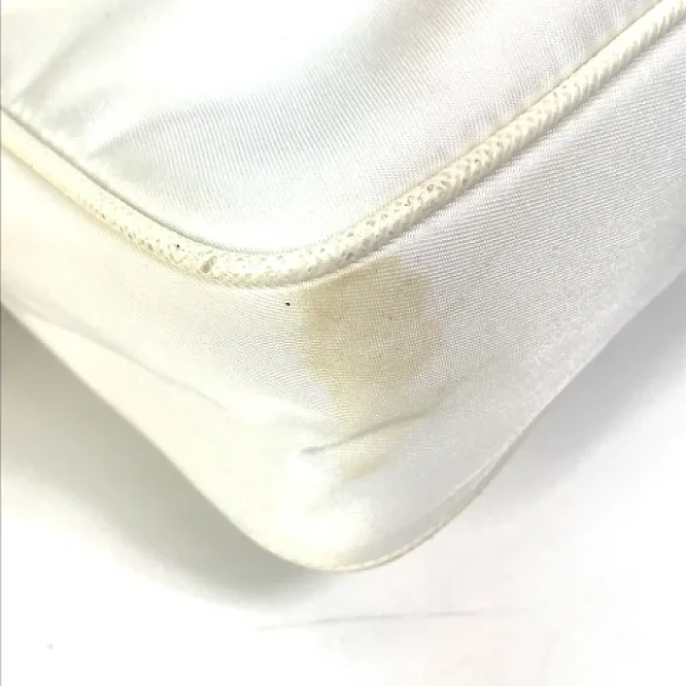 Prada Vintage Pre-owned Fabric prada-bags White Dames