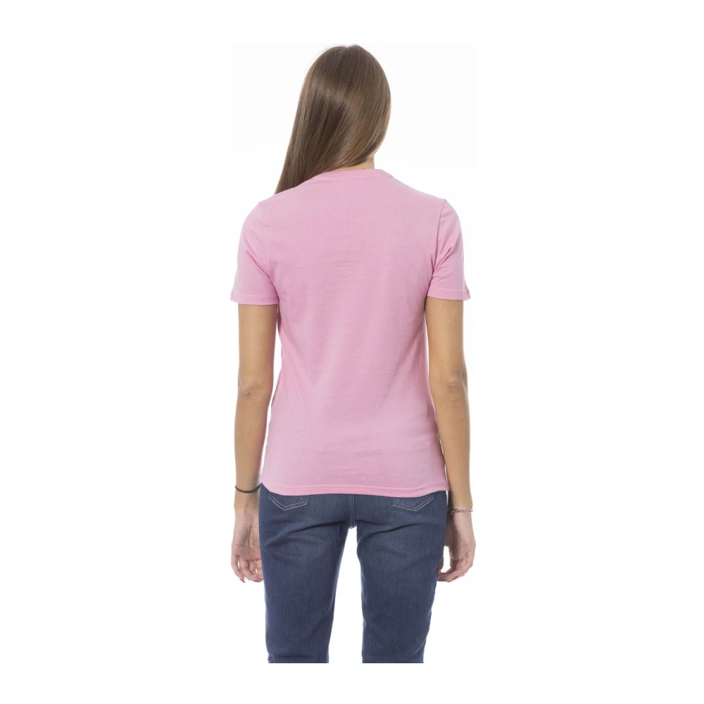 Baldinini Tijdloze Elegantie T-Shirt Pink Dames