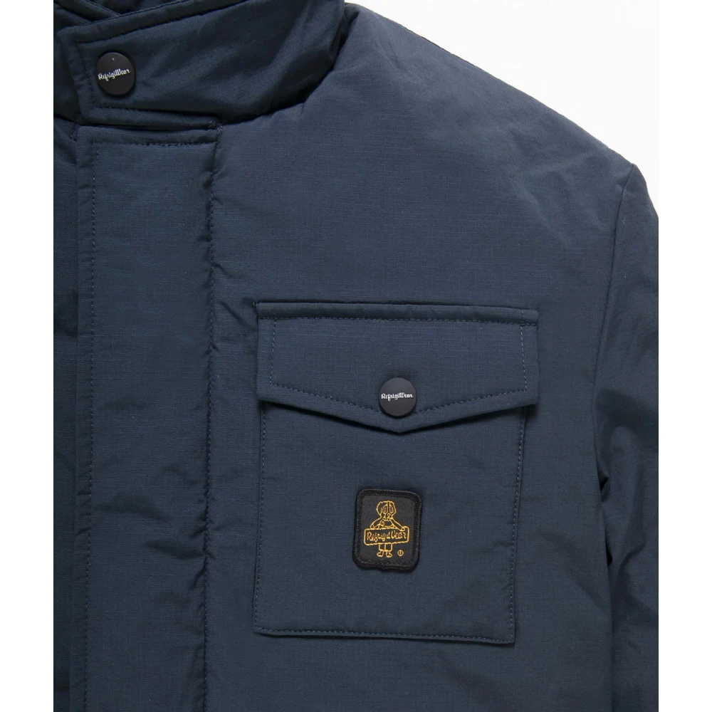 RefrigiWear Verfijnde en Stijlvolle Herenjas Blue Heren