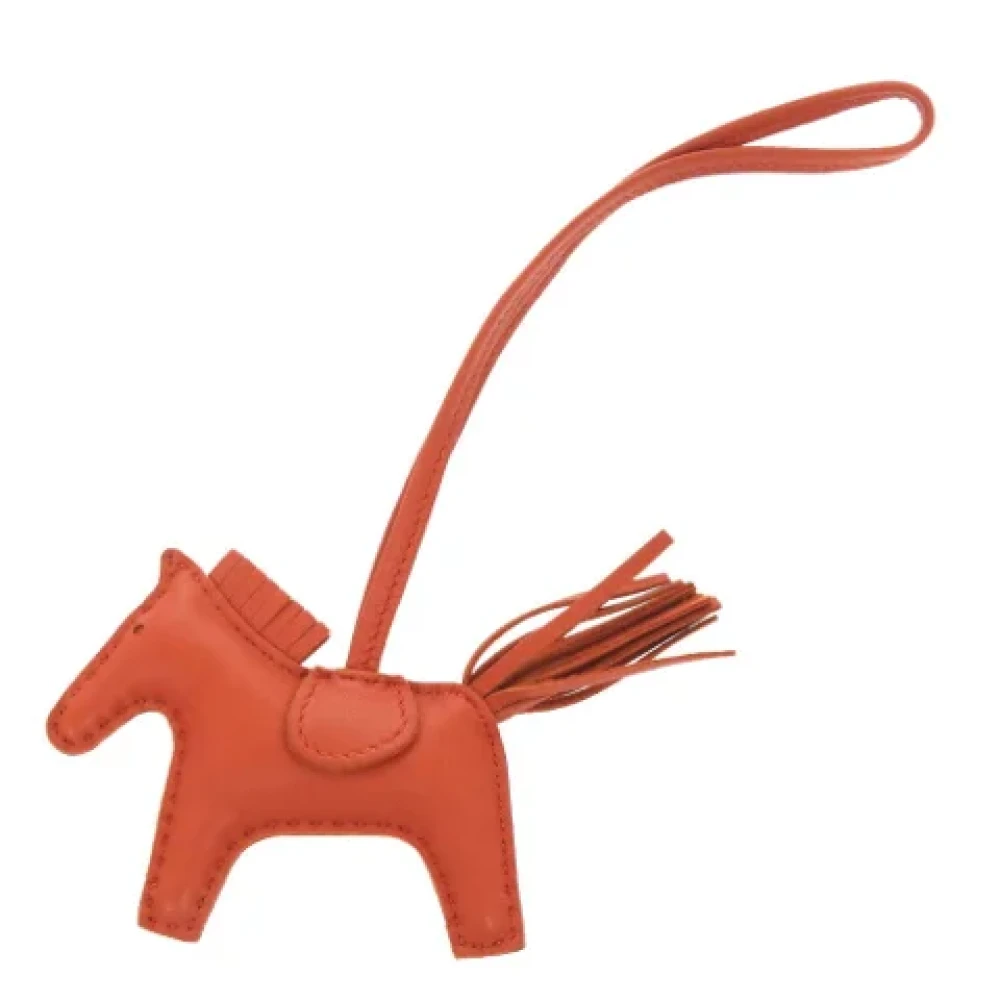 Hermès Vintage Pre-owned Fabric key-holders Red Dames