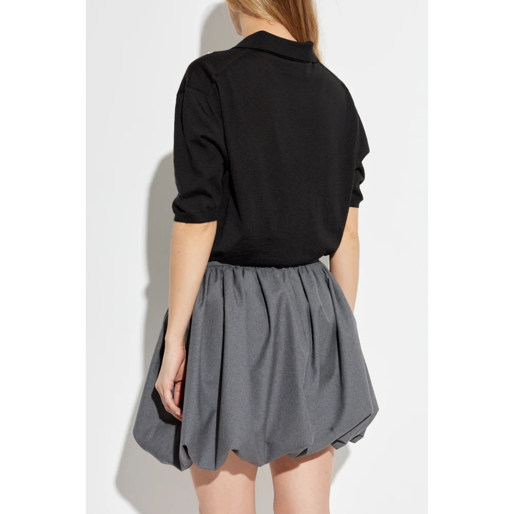 Marni Wollen Polo Black Dames