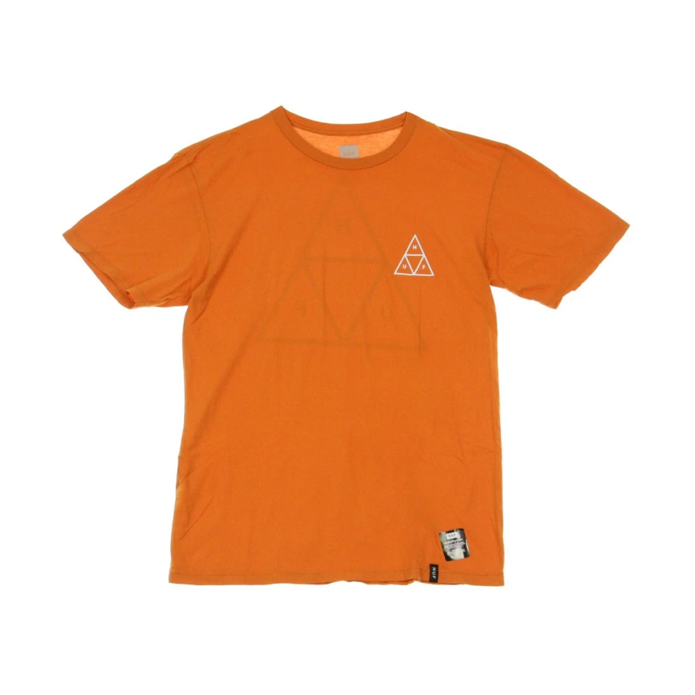 HUF Rust Korte Mouw Crew Neck Tee Orange Heren