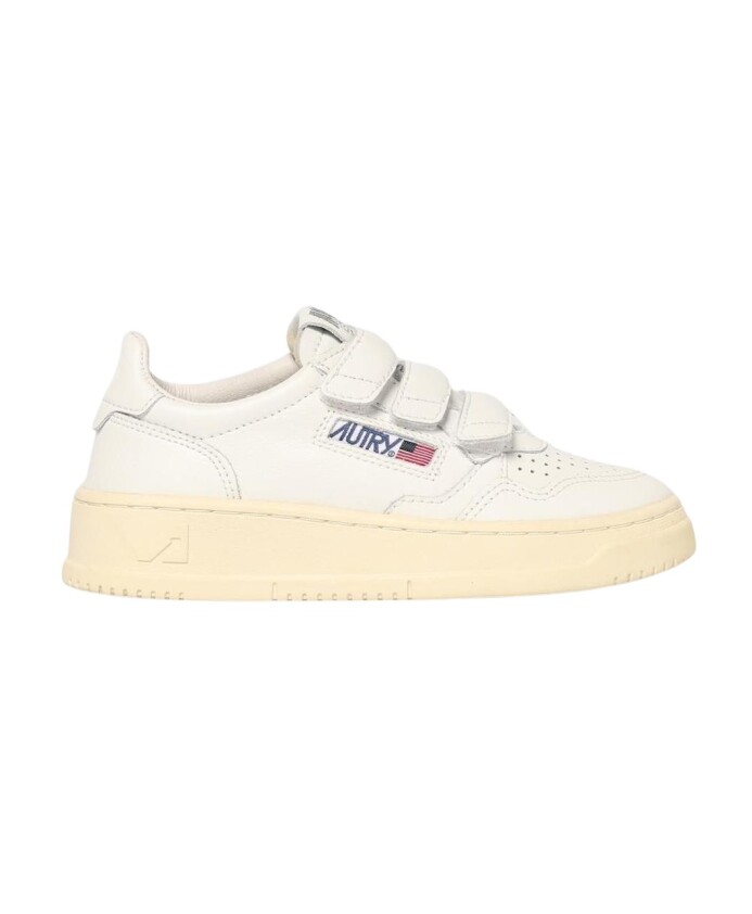 sneakers-enfant-en-cuir-blanc