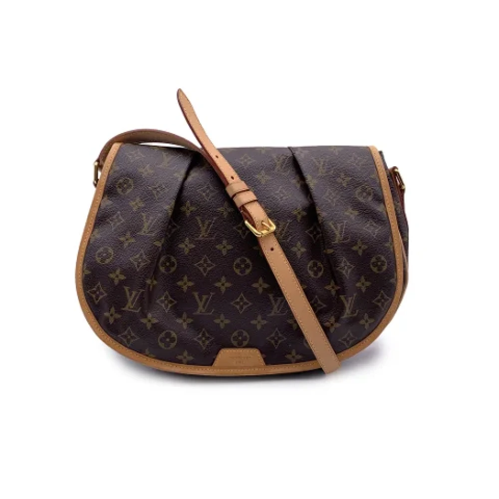 Louis Vuitton Vintage Pre-owned Canvas crossbody-bags Brown Dames