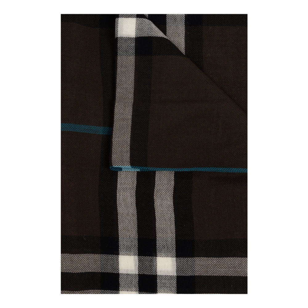 Burberry Wollen sjaal Brown Heren