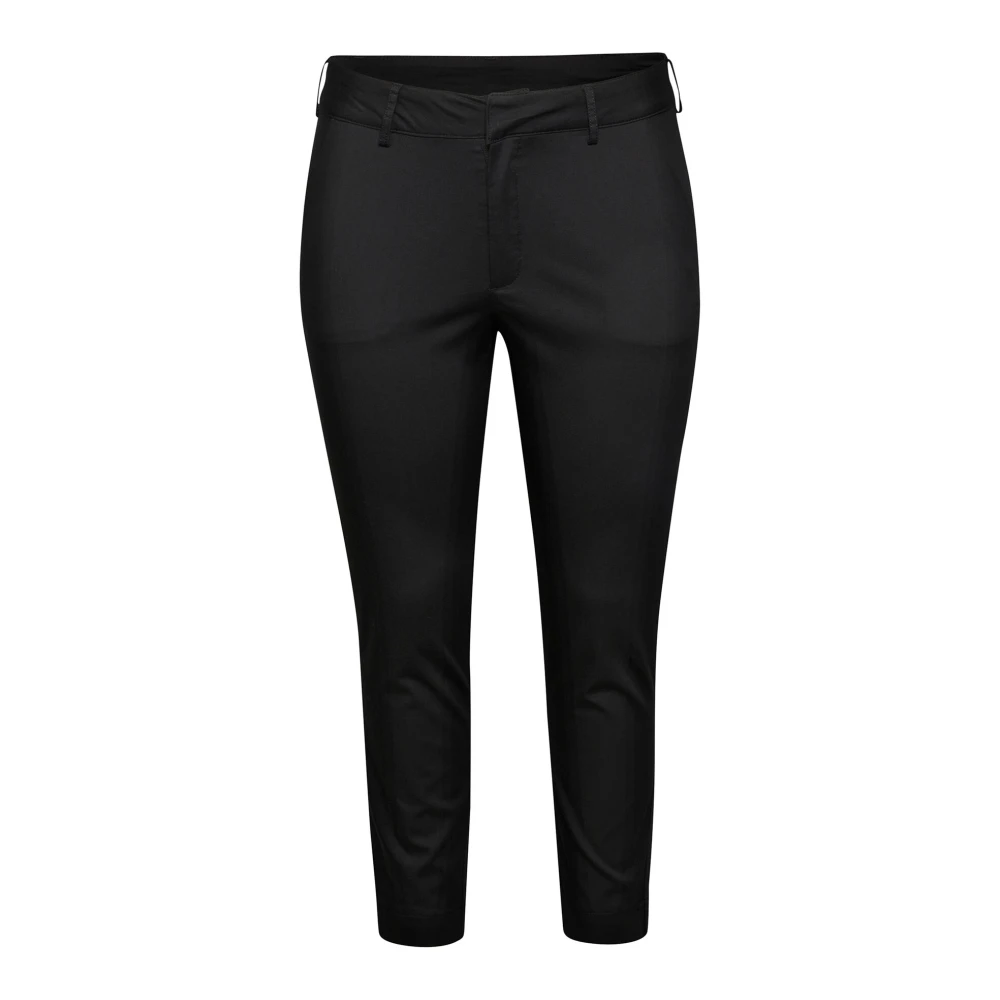 Kaffe Curve Zwart Diep Chino Broek Black Dames