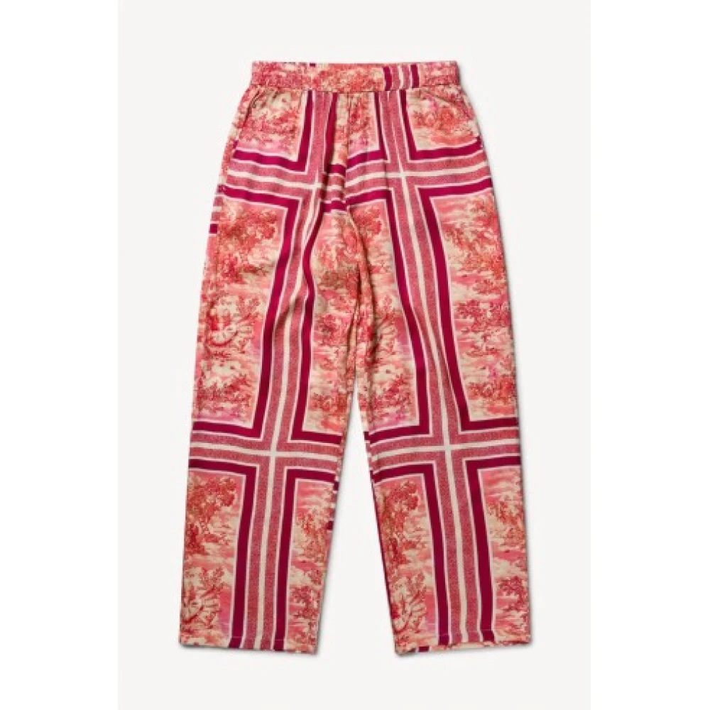 Aries Toile De Jouy Slacker Broek Multicolor Heren