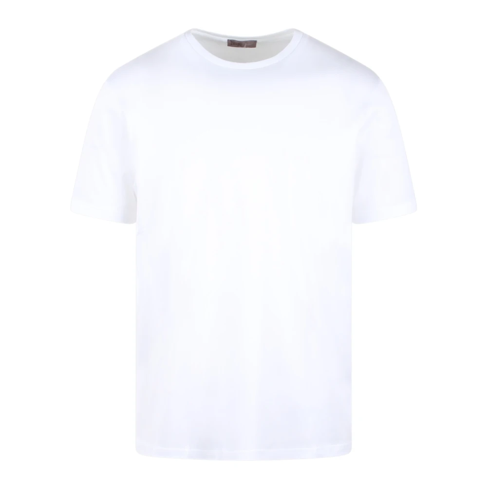 Herno Katoenen Resort T-shirt White Heren