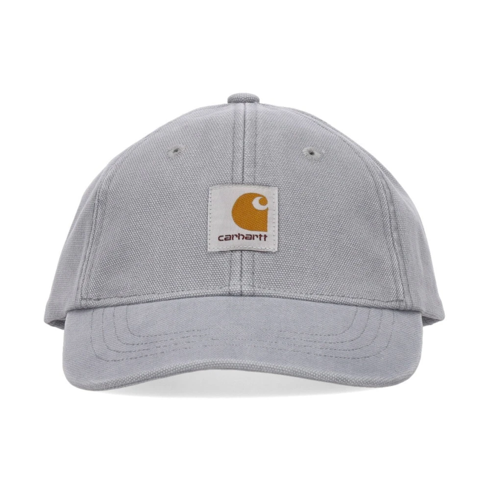 Carhartt WIP Canvas Gebogen Klep Pet Gray Heren