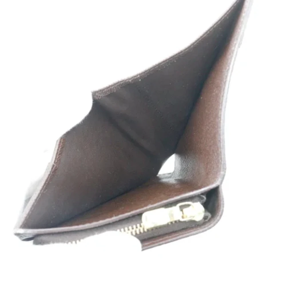 Louis Vuitton Vintage Pre-owned Canvas wallets Brown Dames