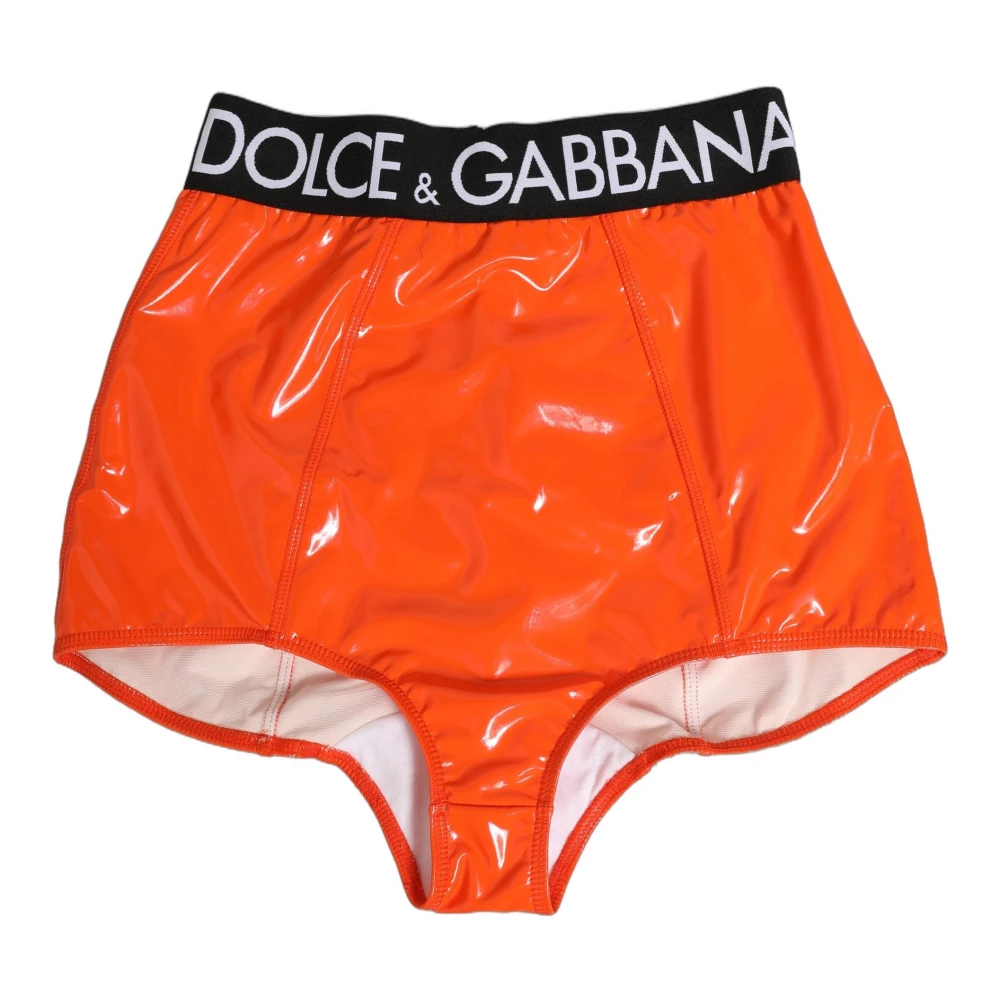 Dolce & Gabbana Mannelijk Oranje Ondergoed Heren, S, Polyester, Girdle Panty