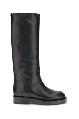 chic-leather-knee-high-block-heel-boots