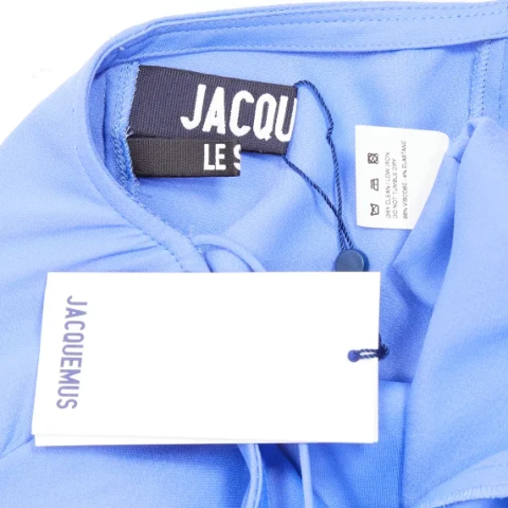 Jacquemus Pre-owned Fabric dresses Blue Dames