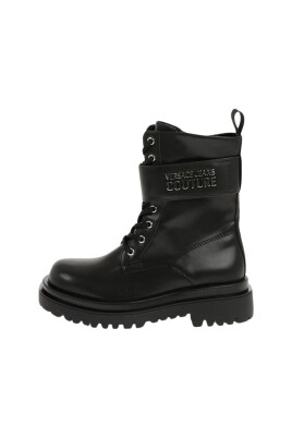 bottes-de-combat-noires-a-lacets