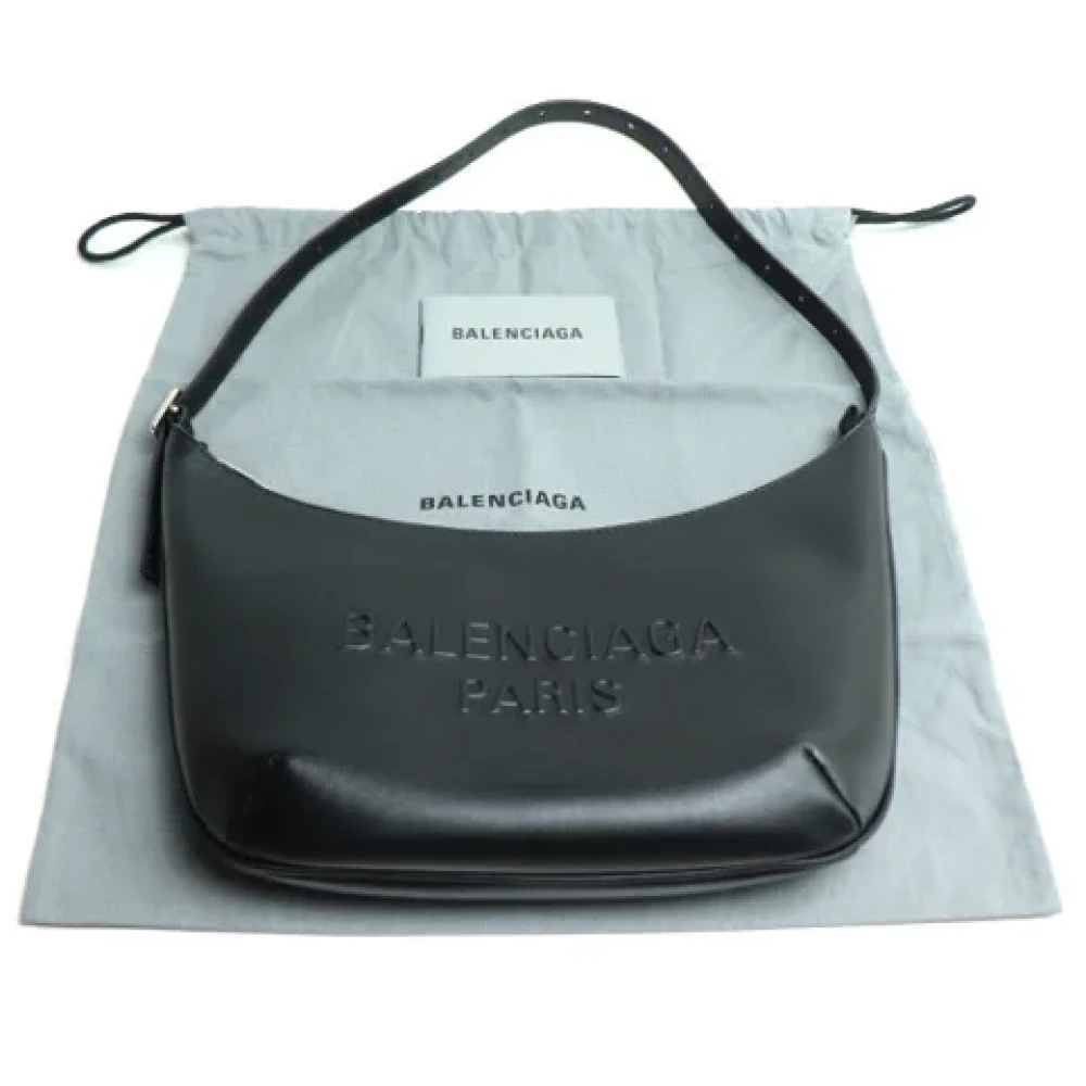 Balenciaga Vintage Pre-owned Leather balenciaga-bags Black Dames
