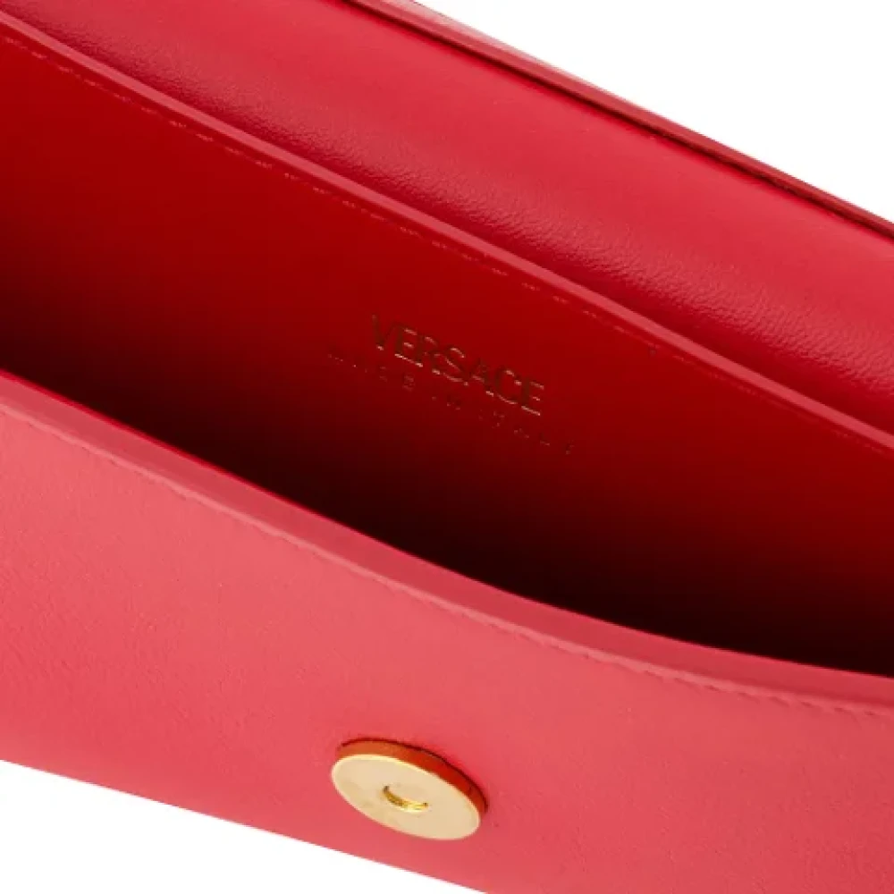 Versace Leather shoulder-bags Red Dames