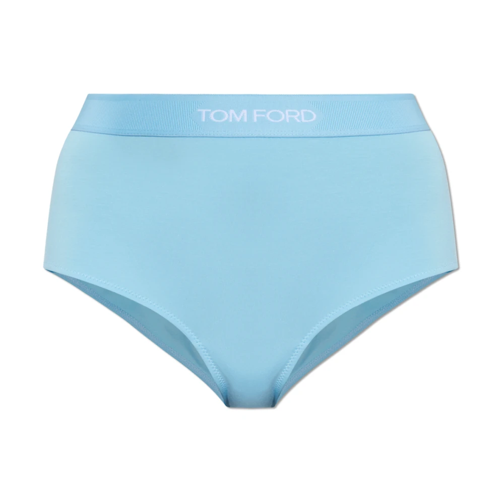 Tom Ford Donna Blu - Modal Signature Briefs - Underwear - Xs