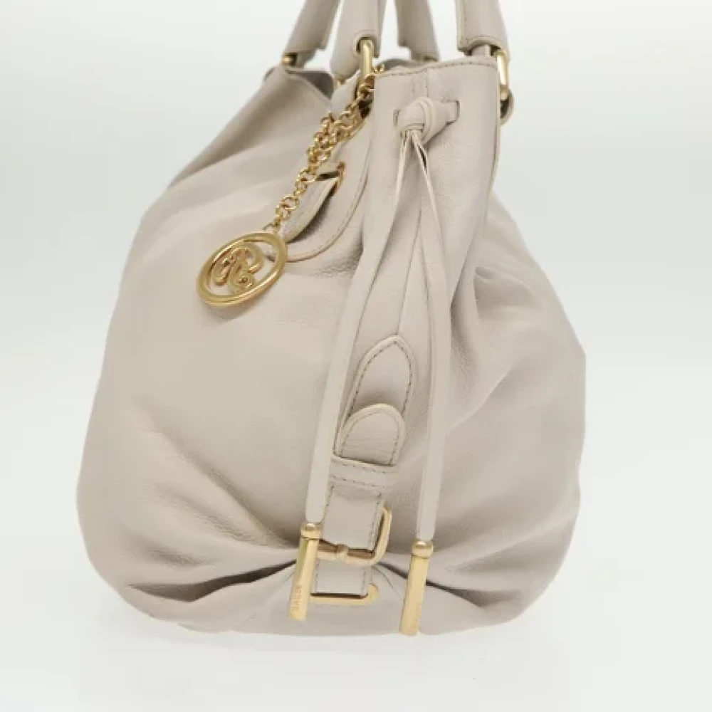 Bally Pre-owned Leather handbags White Dames