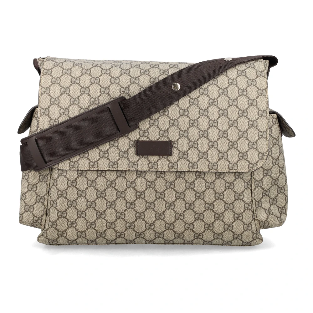 Gucci GG Supreme Baby Changing Bag Brown, Dam