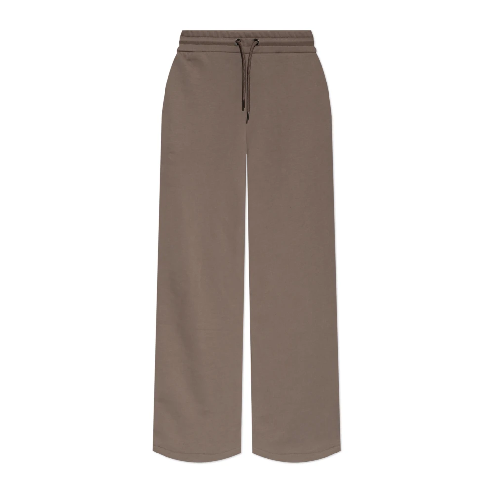 Emporio Armani Donna Marrone Pantaloni, Xl, New,