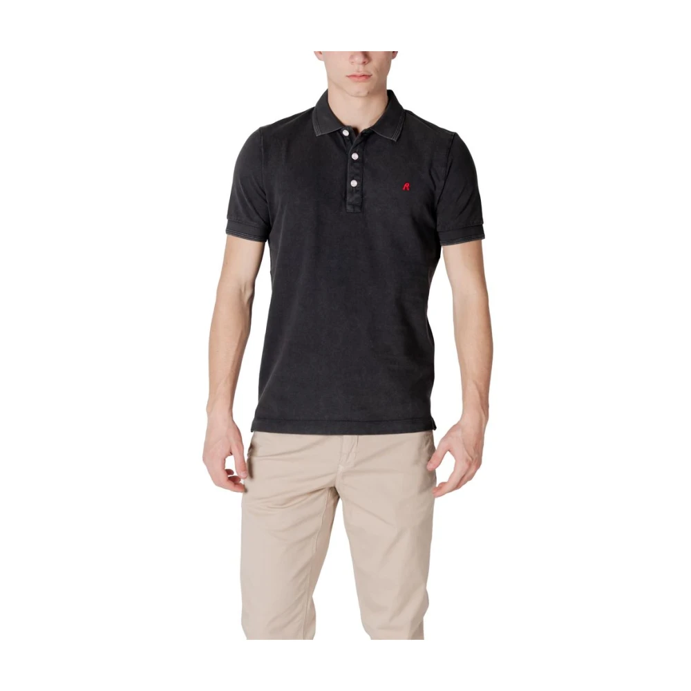 Replay Men's Black Polo Shirts, S, M3011.000.22696m Polo Shirt