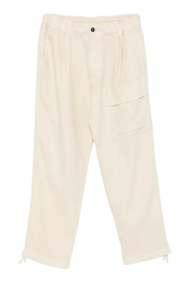 Linen Sack Loose Cargo Pants