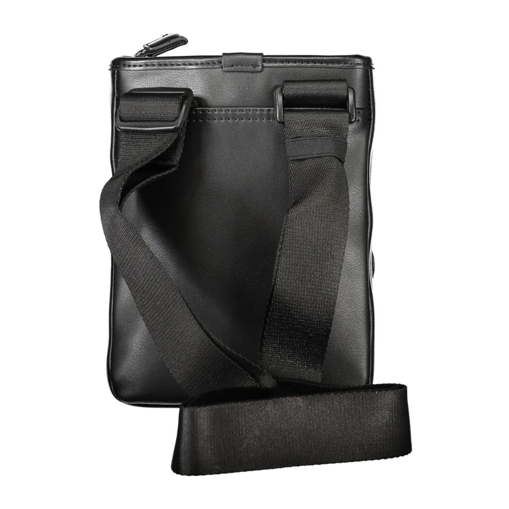 Tommy Hilfiger Zwarte Schoudertas voor Mannen Black Heren