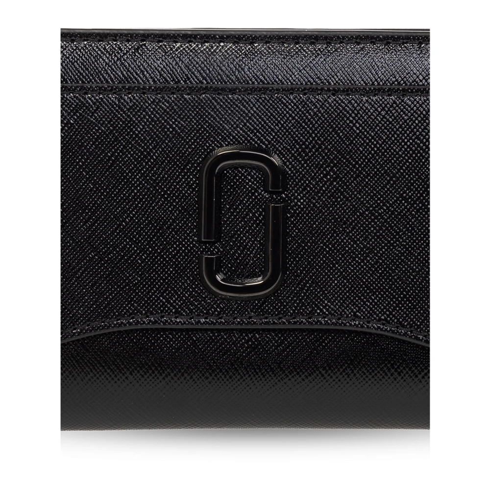 Marc Jacobs Portemonnee met logo Black Dames