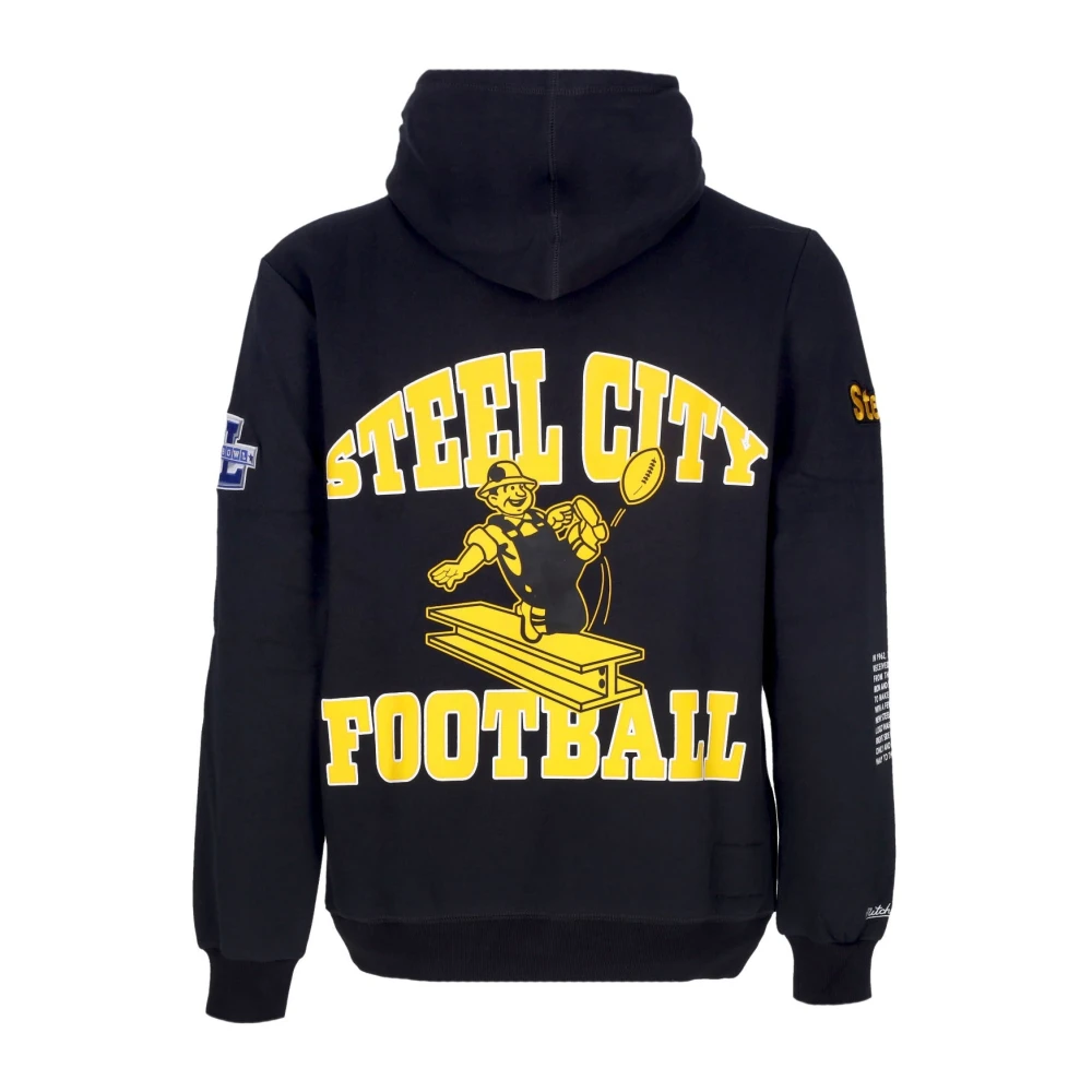 Mitchell & Ness Pittsburgh Steelers NFL Hoodie Black Heren