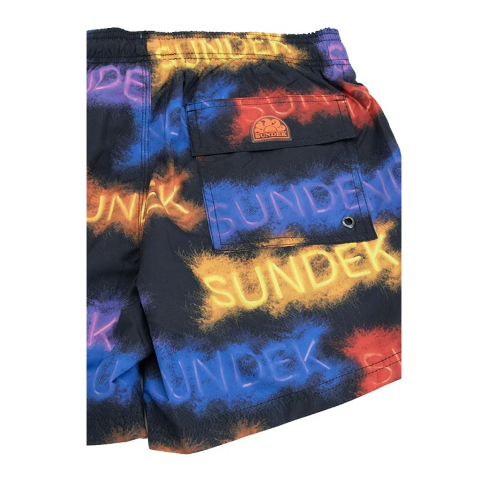 Sundek Neon Style Korte Zwembroek Multicolor Heren