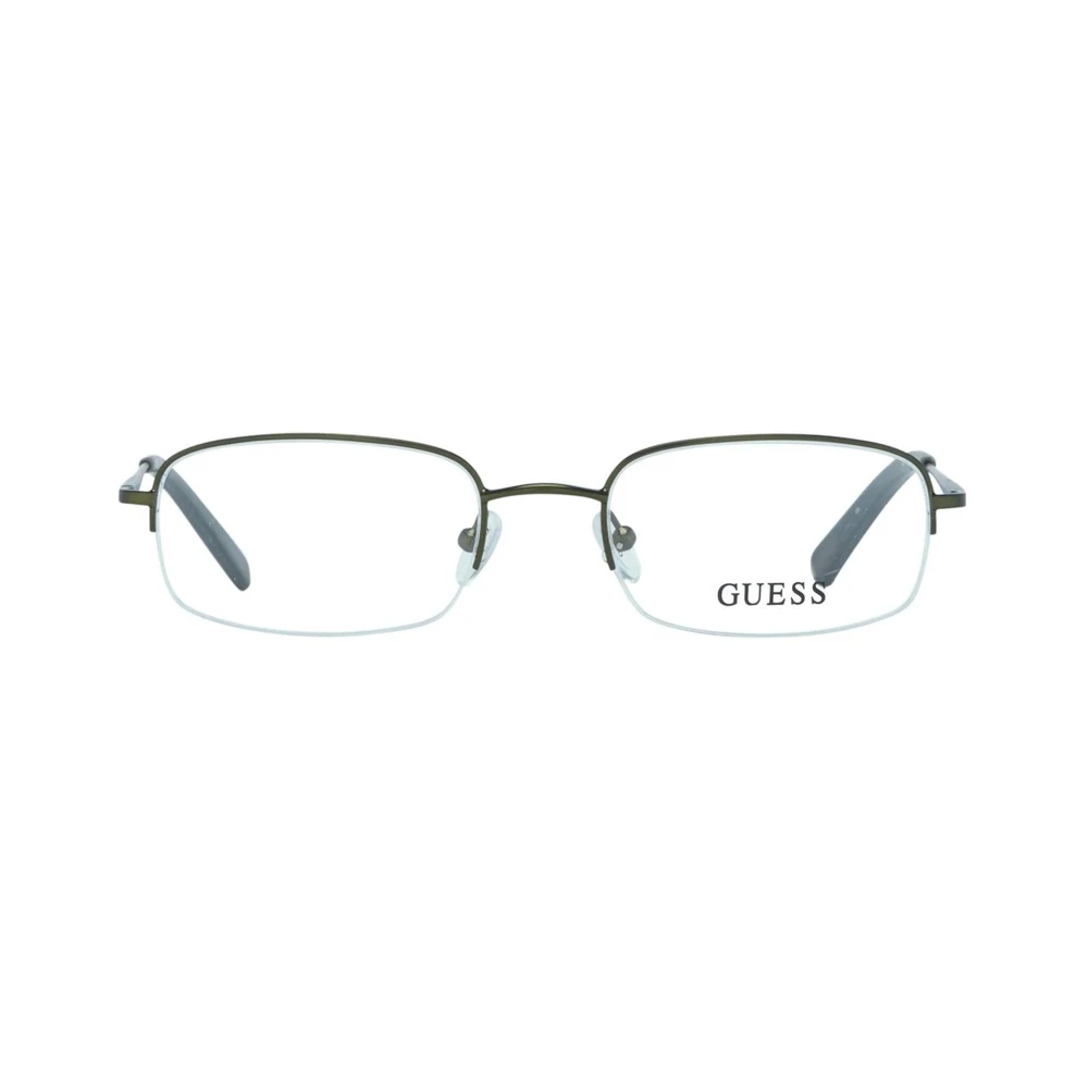 Guess Groene metalen montuurbril voor mannen Green Heren