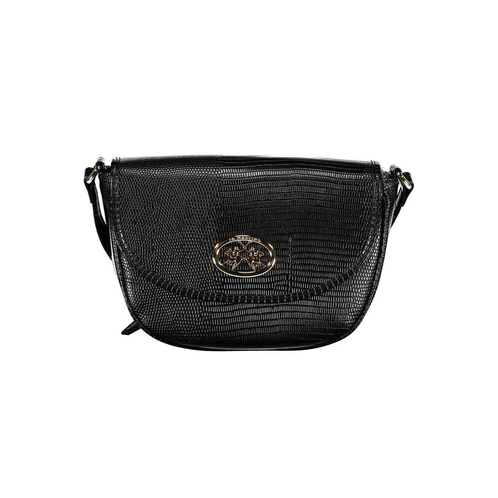 La Martina Women's Black Polyethylene Handbag