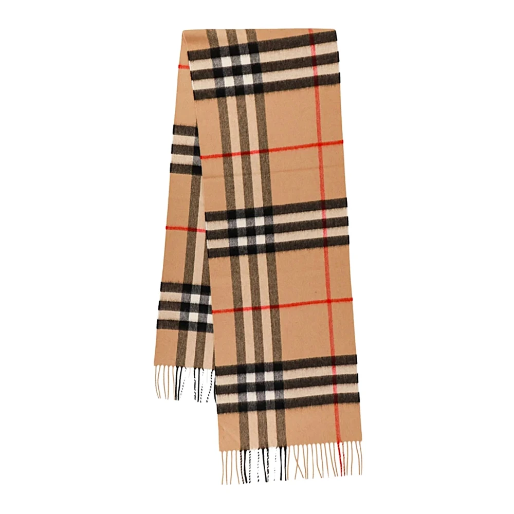 Burberry Stijlvolle Sjaal voor Alle Gelegenheden Beige Heren