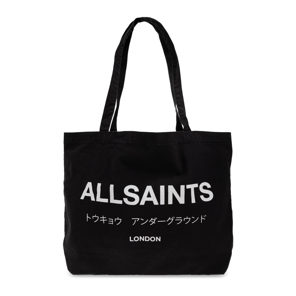 AllSaints Ondergrondse shopper tas Black Heren